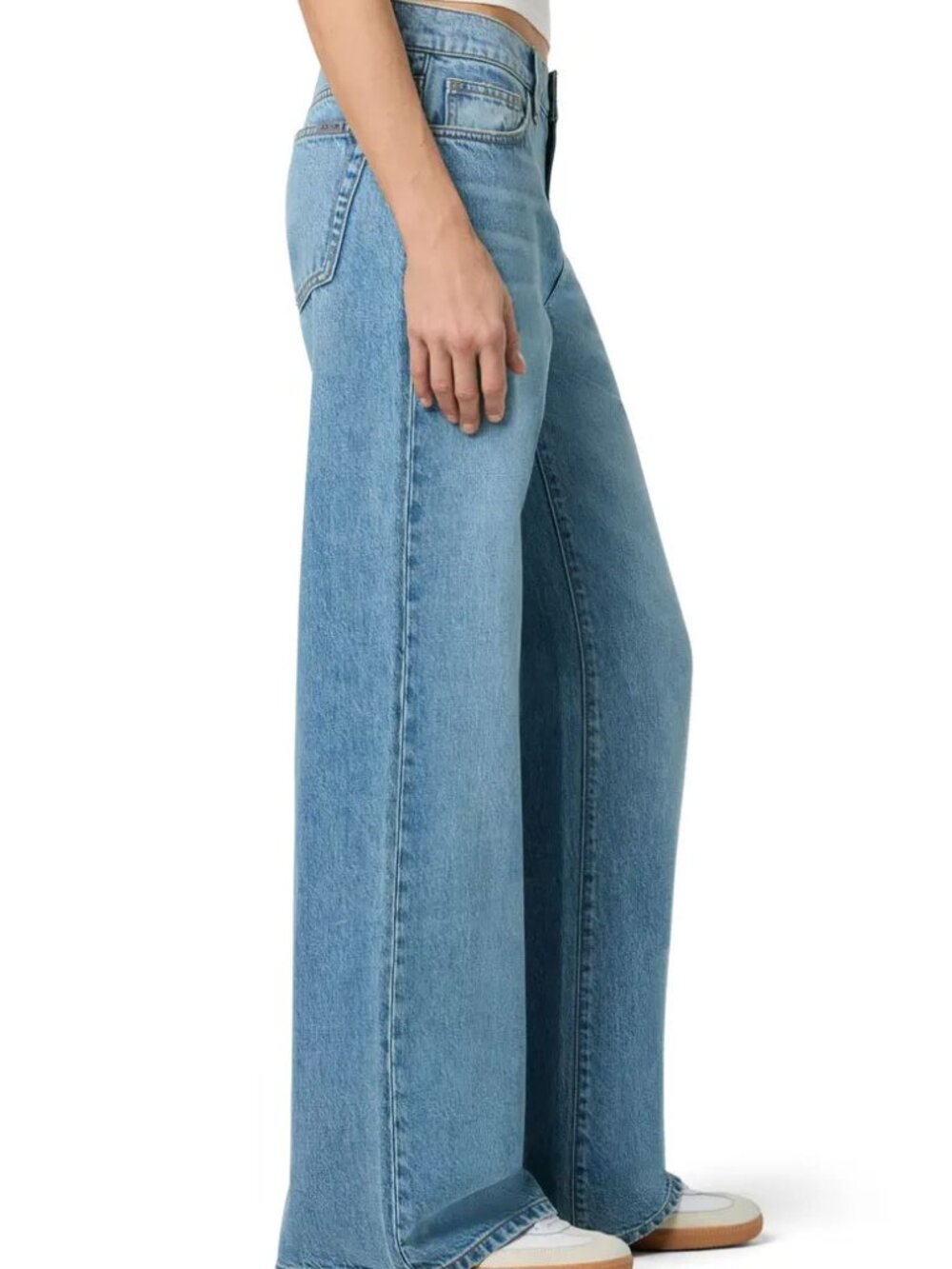 Joes' Jean Low Rise Wide Leg Jeans - Picture 3 of 3